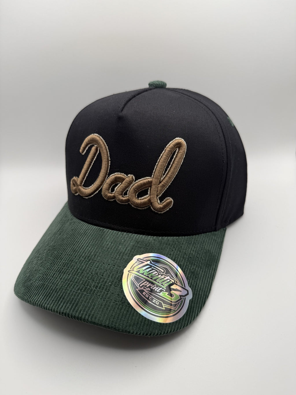 Dad hat black/olive green