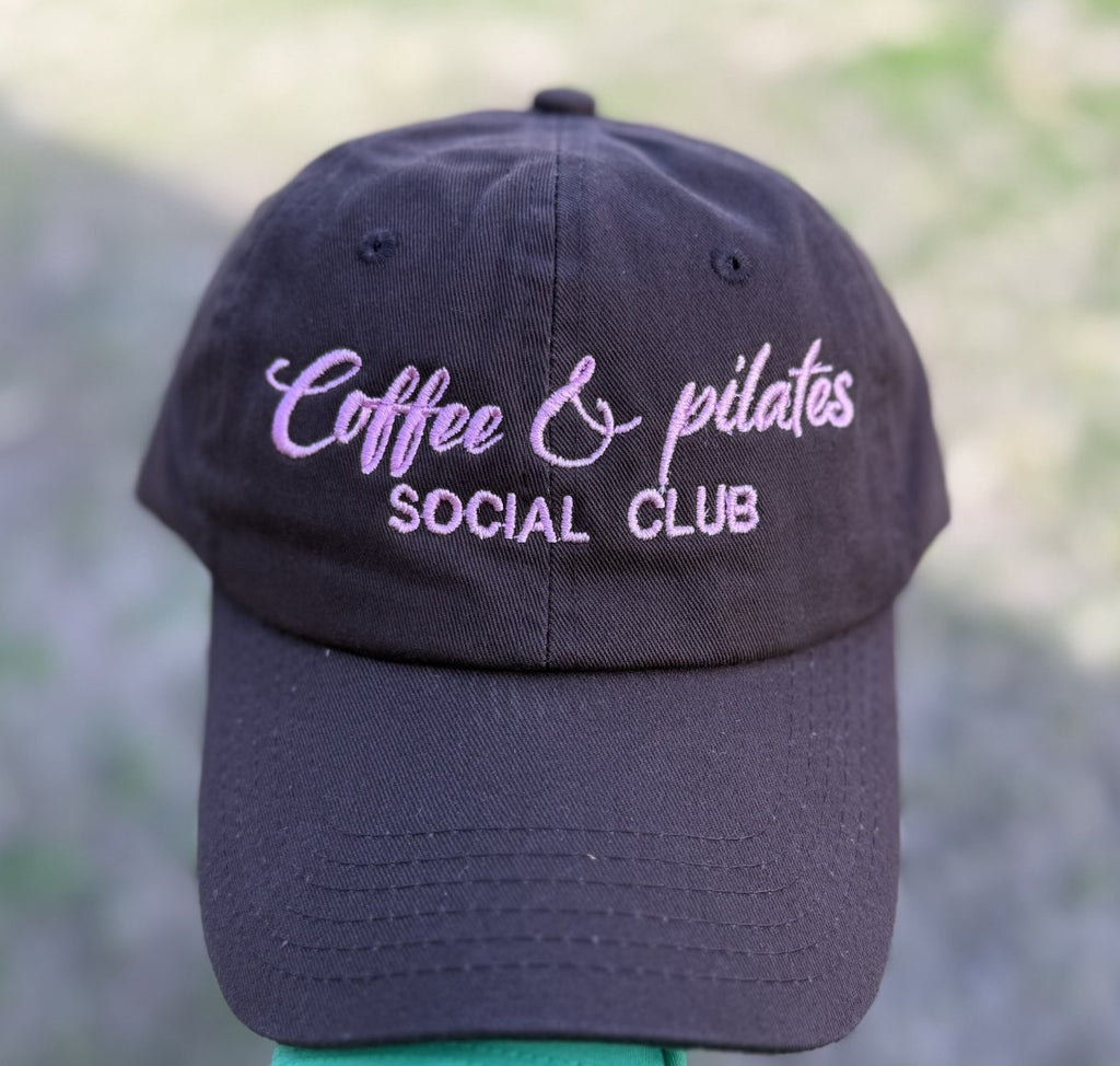 COFFEE & PILATES hat