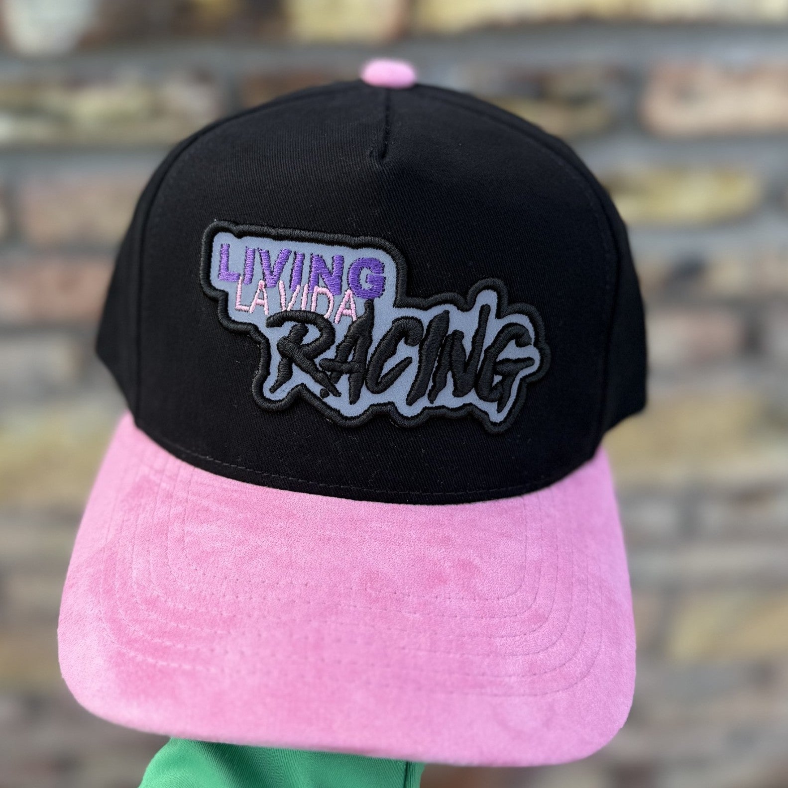 PINK RACING hat